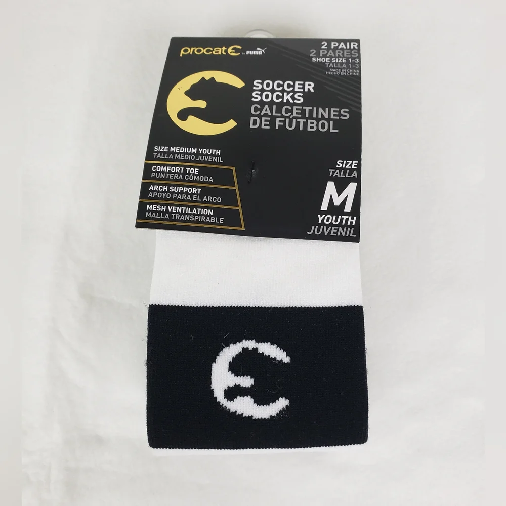 Puma Procat Performance Soccer Socks 2 Pairs!